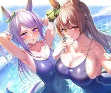 [말딸] 수영복 입은 멘토와 멘티