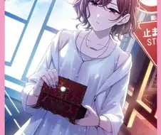 @) 프로듀서가 보낸 보석함을 열어보는 마도카