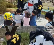 우와~ 동물탈 귀여워~!