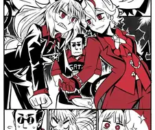 (헬테이커백합)벨제부부에게 당해 가버리는 싸장님.manga