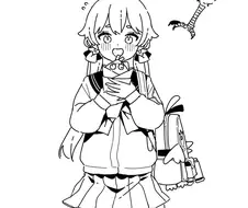 블루아카)좋아죽는 아이의 모습.manga
