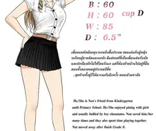 태국 작가가 그리는 귀여운 만화 캐릭터