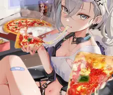 스타레일) 은랑이 피자 나눠주는 짤