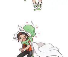 포켓몬)사랑에 빠진 가디안과 트레이너 만화