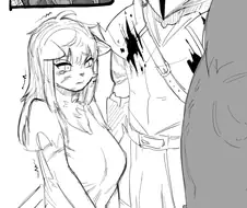 퍼리)수상하게 가슴이 큰 출소자 만화