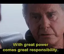 MCU) "기억하렴... 큰 힘...큰 책임감..."