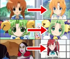 시대에 따른 애니 그림체의 변화