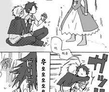 fgo) 세이버 뽑는 만화