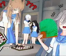 [소녀전선] 라플비랑 고등어가 체스하는 만화