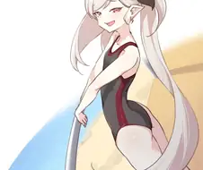 블루아카)척 봐도 건전한 생각할 것 같은 표정.manga