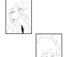 블루아카)ㅎㅂ)히나의 타액을 빨아먹는 만화