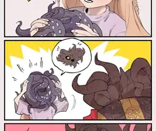 엘든링)모그한테 여우짓하는 미켈라.manhwa