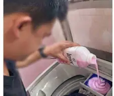 이쁘게 세제를 넣어볼께요