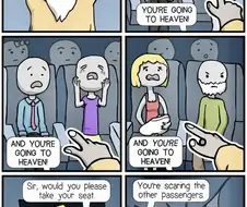 하나님 : 너희들 모두 천국에 가게 될것이다