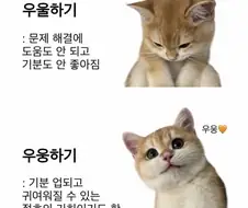 우울하기 vs