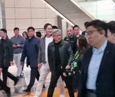 막내 빼고 2차하러 가는 이재용, 젠슨황