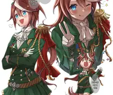 [말딸] 승부복을 바꿔입은 테이오와 루돌프.manhwa