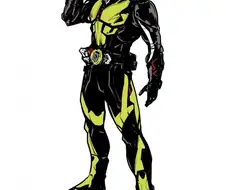 가면라이더)미국에서 만화로 나온다는 제로원 삽화.jpg