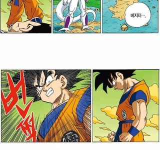 (드래곤볼) 두명의 수컷이 서로를 이해하는 최고의 과정