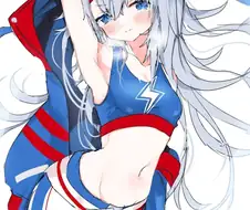 말딸) 겨드랑이 보여주는 타마모 크로스