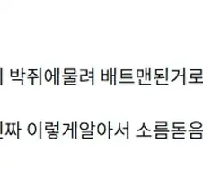 "배트맨은 박쥐에 물려서 배트맨이 된 거지?".jpg