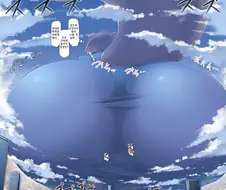 거대녀가 인사하는 manhwa