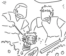 금발 태닝 쇼타랑 촉수가 나오는.Manhwa