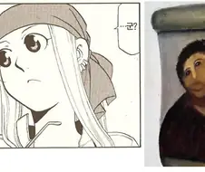 명화 복원에 참고자료로 사용된 일본의 만화