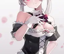 버튜버) 홀로 은발 특..그냥 야햔 짤