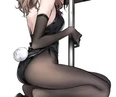 @)바니걸 폴댄스 히나나