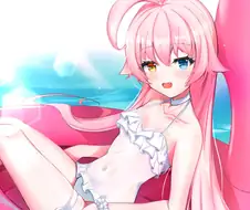 블루아카) 수영복 호시노 아조씨