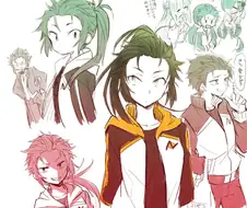 [리제로] (주의) 스바루가 보이시 남장 여주인공인 manhwa