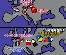 폴란드볼)폴란드의 수난사.manga