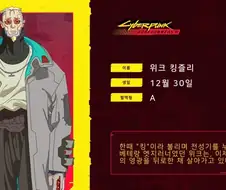 사이버펑크2 등장인물 소개