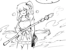 마법소녀물에 빙의한 TS 닌자.MANGA