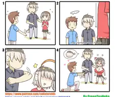 때리면 가슴이 커지는 여친.manwha