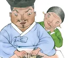흥부전에서 놀부가 장비에게 엉덩이를 따일뻔한 이유
