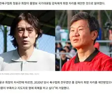 홍명보는 걍 축협 회장 자리 노렸던거겠지