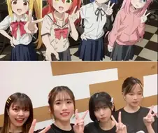 봇치 더 락) 성우들의 캐릭터 따라하기