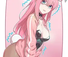 (봇치더록) 바니걸 히토리