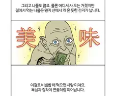 본격 특산물 리뷰 만화 부기영화