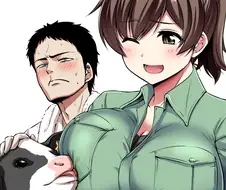 남의 가슴을 탐하는 송아지