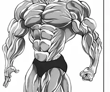 바키 먹방 외전 1화.MANGA