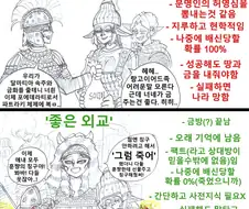 그럼 죽어 외교.manhwa