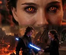 스타워즈 시스 되어버린 파드메 여왕