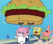 드디어 게살 버거를 훔친 도로롱