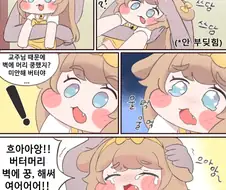 트릭컬)벽에 머리 쿵한 버터