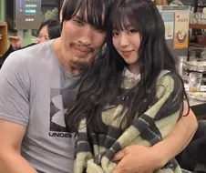 최홍만 품에 안긴 쯔양