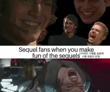 스타워즈 프리퀄 놀릴 때 vs 시퀄 놀릴 때 반응