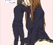 키 차이가 조금 나는 커플.manhwa